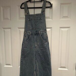 Bootcut Denim Overalls